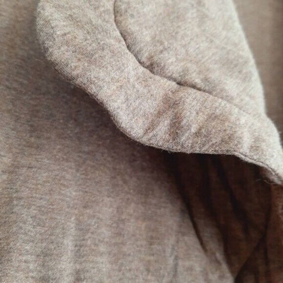 BCBGMAXAZRIA Open Front Cardigan Jacket Brown Sz XXS Flawed - Picture 9 of 11